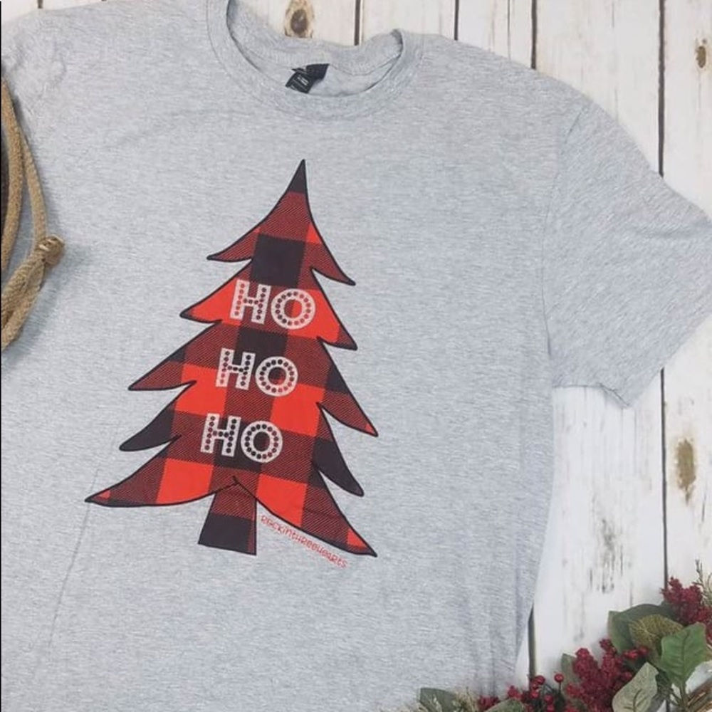 HO HO HO Twisted Spur T-Shirt